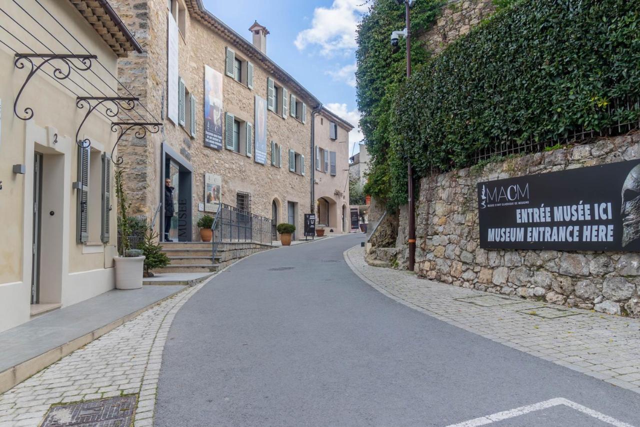 Mougins Collection - Magnifique Maison Au Coeur Du Vieux Village De Mougins, Vue Sur Les Alpes Du Sud ภายนอก รูปภาพ